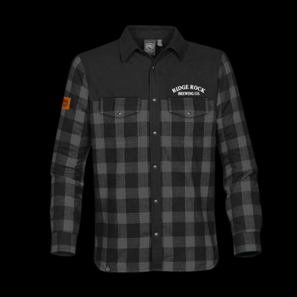 Plaid Ridge Rock Fleece Jacket – Ridge Rock Brewing Company